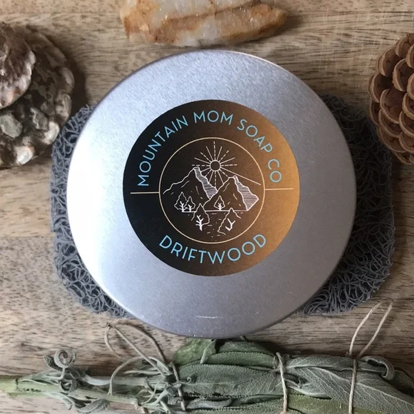 4 oz DRIFTWOOD body butter / Mountain Mom Soap Co - Picture 3 of 8